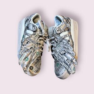 adidas Jeremy Scott x Forum Wings 1.0 Low 'Money' GX6393 Shoes Size 9